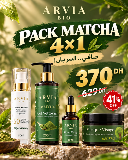Pack Matcha 4×1
