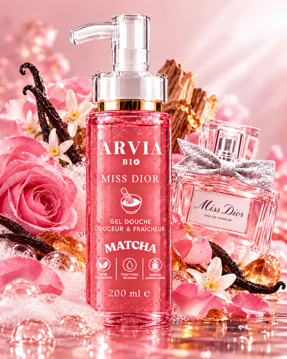 Arvia - Pack de 4 Gels Douches Parfumés